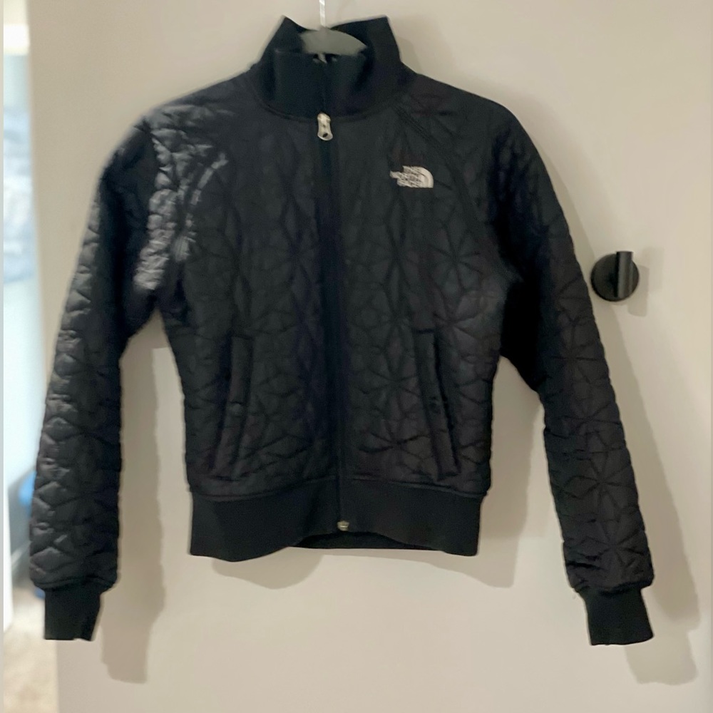 EUC North Face zip up jacket